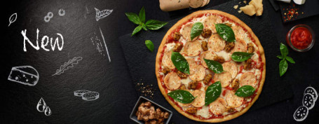 Kip Salami Gastronomische Pizza