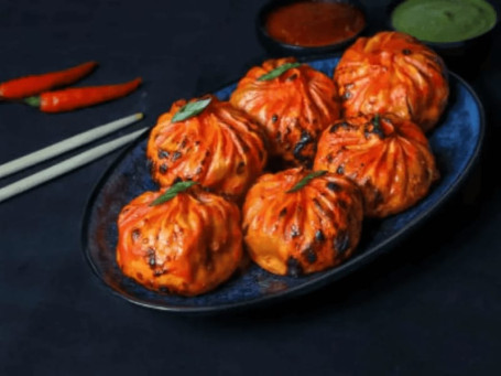 Chicken Tandoori Momos [6 Stuks]