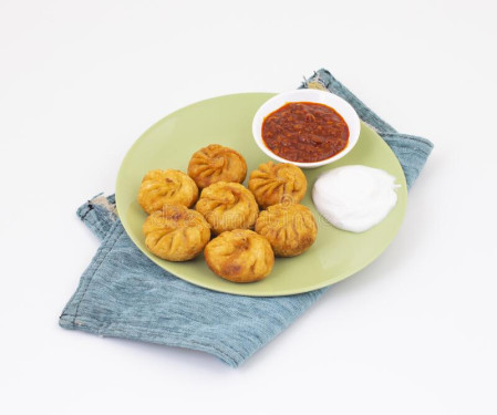 Veg Momos Fried (10 Pcs)