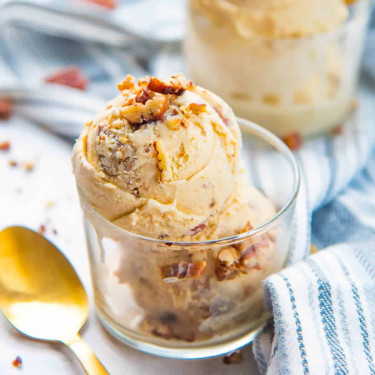 Butter Scotch Ice Cream (2 Scoop 1Cup)