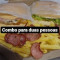 Combo 3: 2 X- Burguer, 1 Porção De Alcatra,1 Porção De Batata Frita,Calabresa E