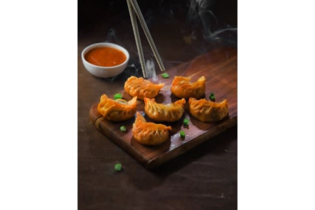 Gefrituurde Paneer Momos (6 Stuks)