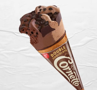 Cornetto Double Chocolate (Inclusief Handlingkosten Voor Diepvriesdesserts)