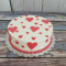 Eggless To My Valentine Cake