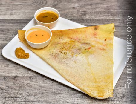 Moong Dal Cheese Masala Dosa