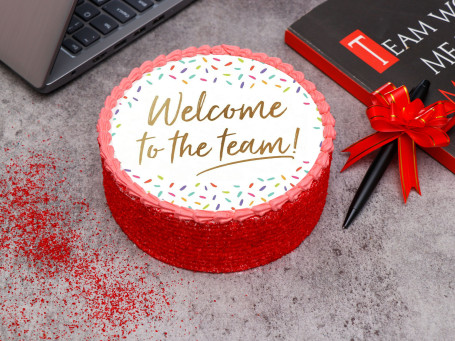 Welkom Bij Het Team Red Velvet Cake