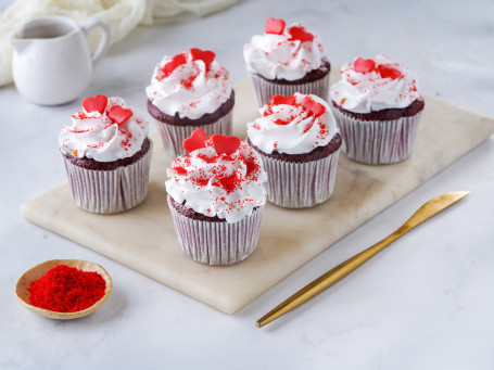 Red Velvet Cupcakes 6 St