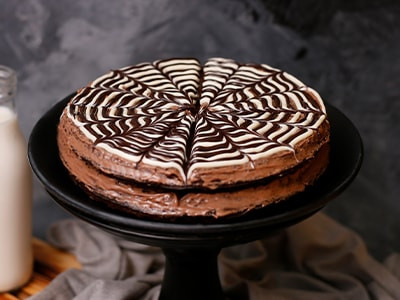 Dood Door Chocoladewafelcake (Dubbellaags)