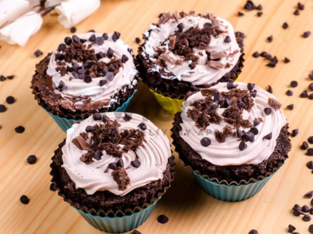 Choco Truffle Cupcakes Set (4 Pieces)