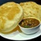 Chole Bhature (2 Pcs) (Served With Without Onion Garlic Chole)