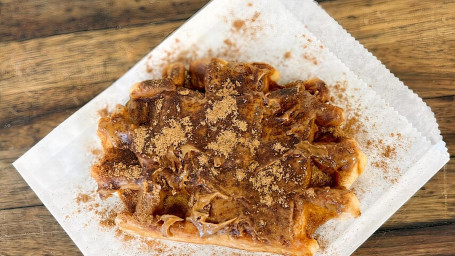 Cookie Butter Pumpkin Spice Waffle