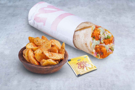 Masala Chicken Tikka Wrap Wedges Mini Maaltijd