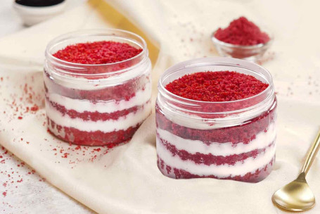 Red Velvet Cake Jar Combo (Pack Van 2) (Large)