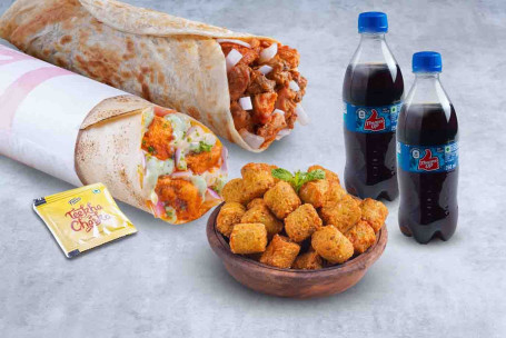 (2 Porties) Double Value Chicken Wrap Nuggets Meal (Niet-Vegetarisch)