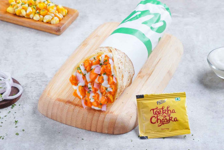 Jumbo Cheesy Corn Salsa Wrap