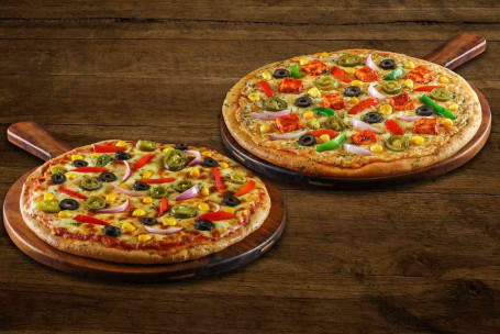 Maharaja Veg Pizza-Medium Garden Fresh Veggie Pizza-Medium (Gratis)