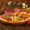 Butter Chicken Cheese Burst Semizza [Halve Pizza]