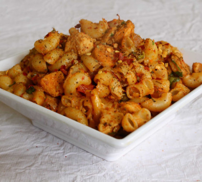 Chicken Macaroni Pasta Full Plate