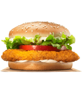 Honey Mustard Fish Burger