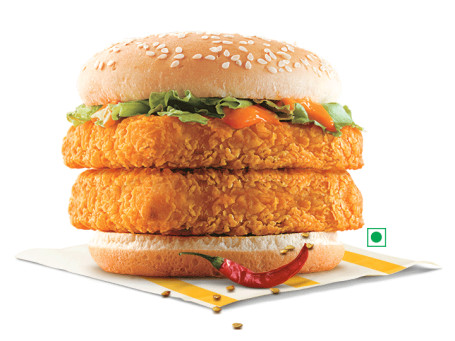 Mcspicy Paneer Dubbele Patty Burger