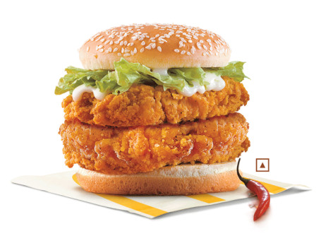 Mcspicy Kip Dubbele Patty Burger