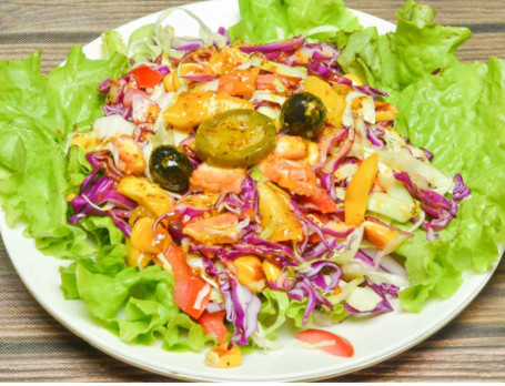 Rainbow Chicken Salad With Honey Mustard