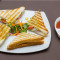 Poor Man Veg Samosa Grilled Sandwich