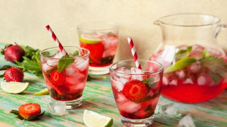 Aardbeien Mojito