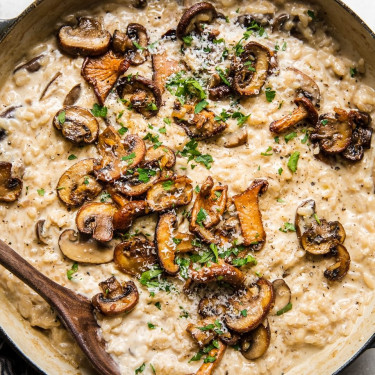 Risotto Met Wilde Paddestoelen