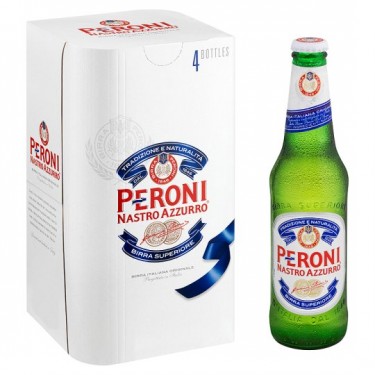 Peroni Nastro Azzurro-Bundel (330 Ml X 4)