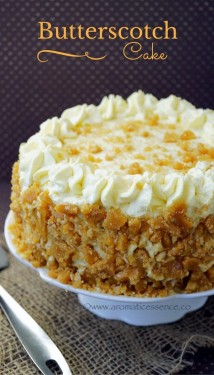 Butterscotch Cake