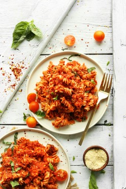 Glutenvrije Vegan Linzen Ragu Pasta