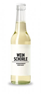 Weißweinschorle