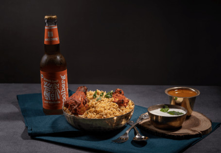 Hyderabadi Chicken Biryani [With Bone]