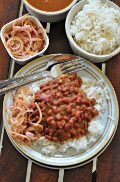 Dilli Rajma-Maaltijd