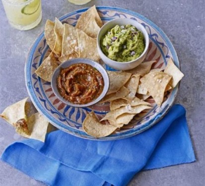 Nachos Met Guacamole