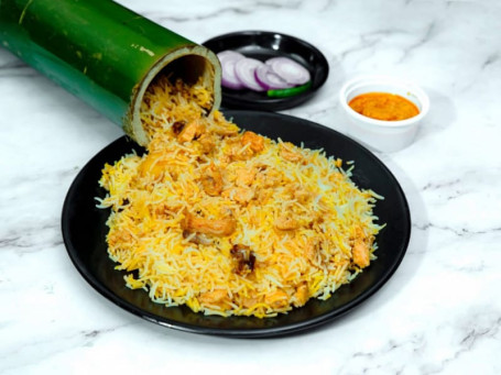 Bamboo Chicken Keema Biryani [Serve 1]