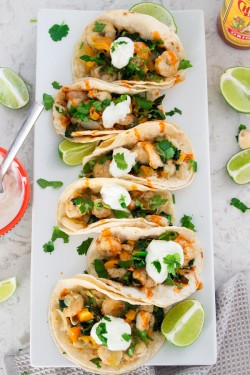 Garnalen Taco's