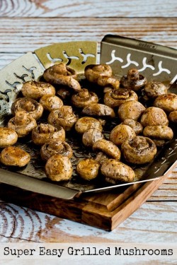 Gebakken Gegrilde Kastanjechampignons