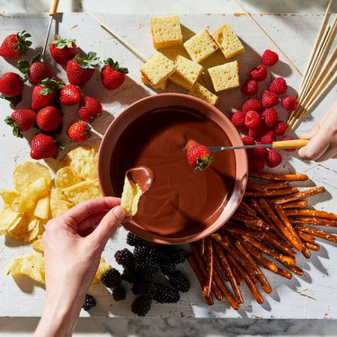 Chocolade Fondue