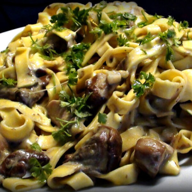 Tagliatelle Met Eekhoorntjesbrood