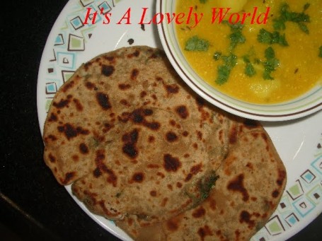 Knoflook Paratha