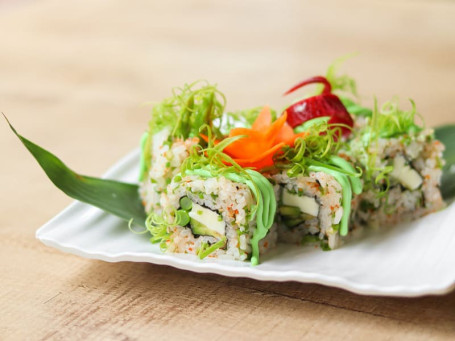 Spicy Midori Negi Asparagus Roll