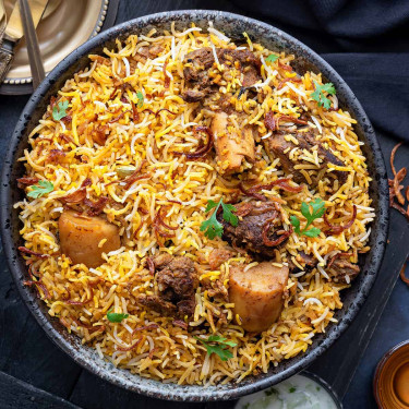 Mutton Biryani (Half Plate)