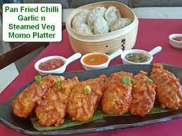 Veg Fried Garlic Momo [6Pcs]