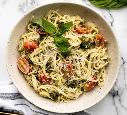 Mascarpone Pesto Pasta