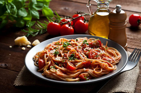 Spicy Masala Pasta [Veg]