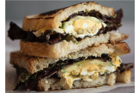 Egg Salad Sourdough Sandwich