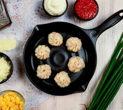 Corn Cheese Momo [5Pcs]