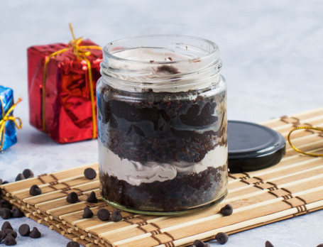 Romige Chocolade Jar Cake